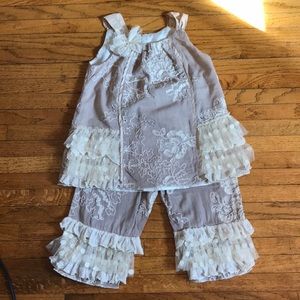 Isobella and Chloe 2  piece outfit